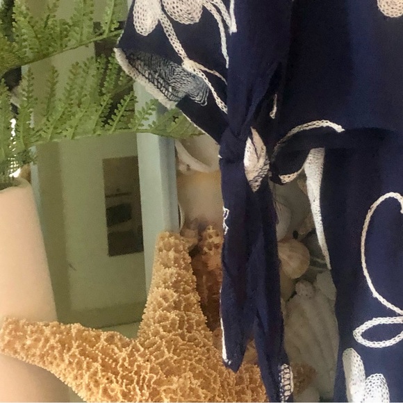 NWT! Liv Los Angeles Anthropologie Boho Pheasant Top 3X - Picture 3 of 7